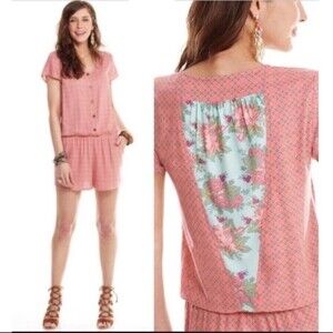 Matilda Jane Pink Solstice Romper M